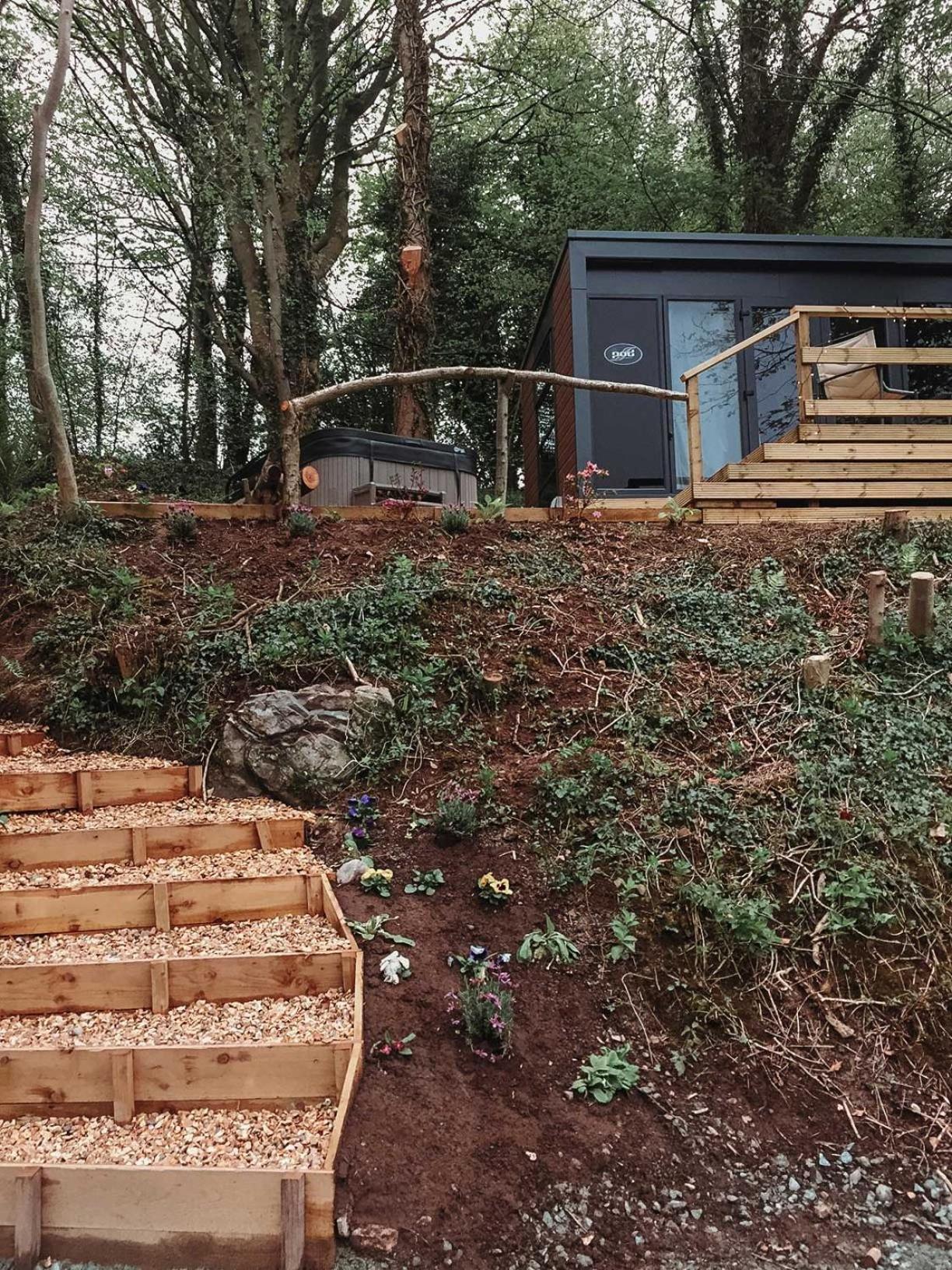 Herons Lake Retreat Hot Tub Lodges Caerwys 外观 照片